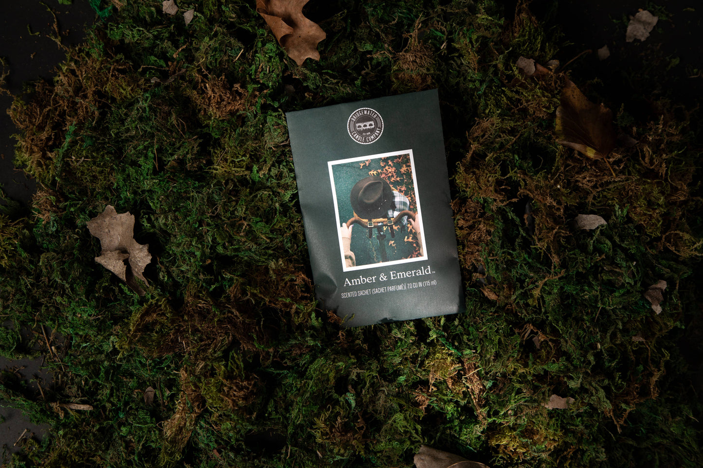Amber & Emerald Sachet