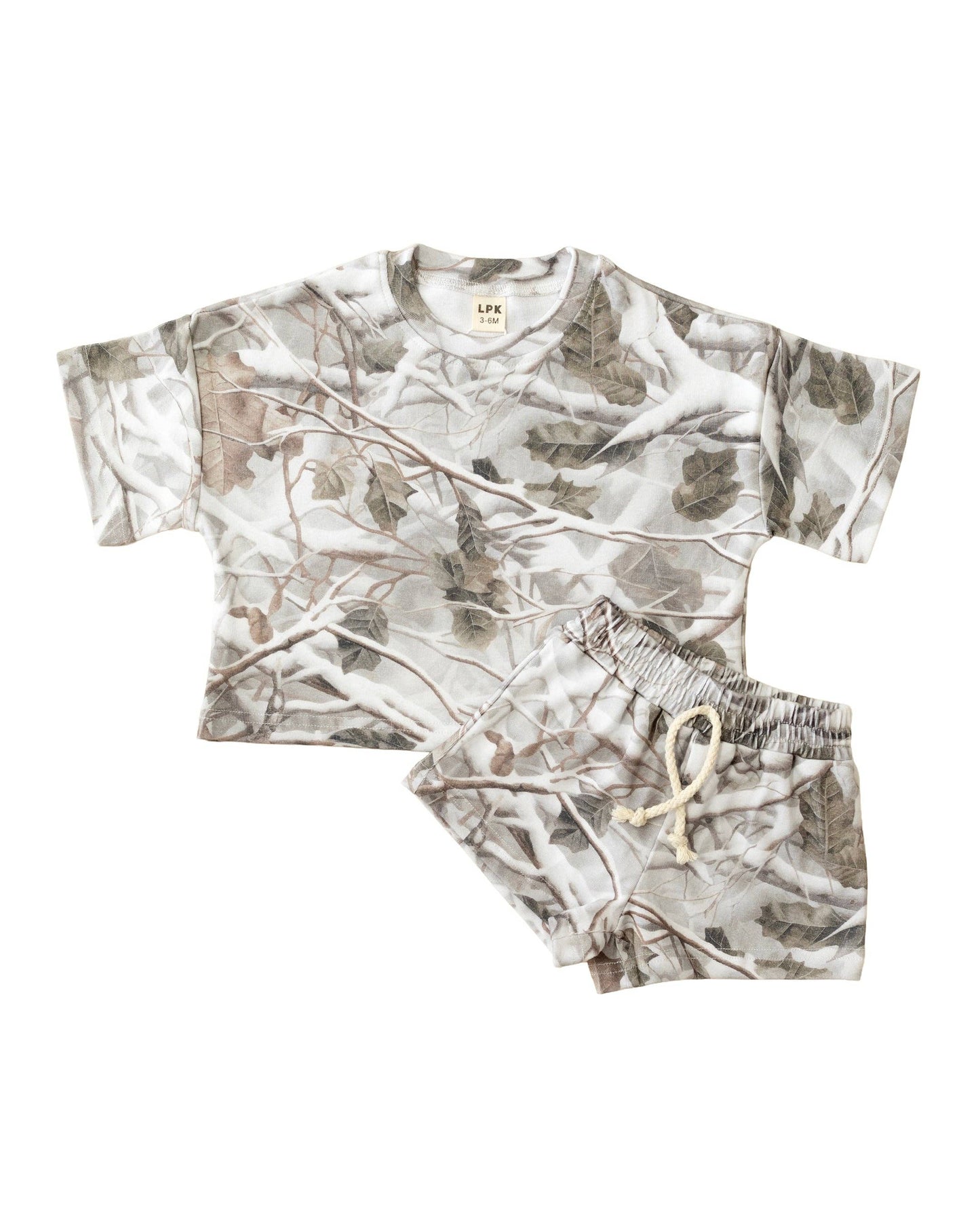 Kid’s Camo Short Set