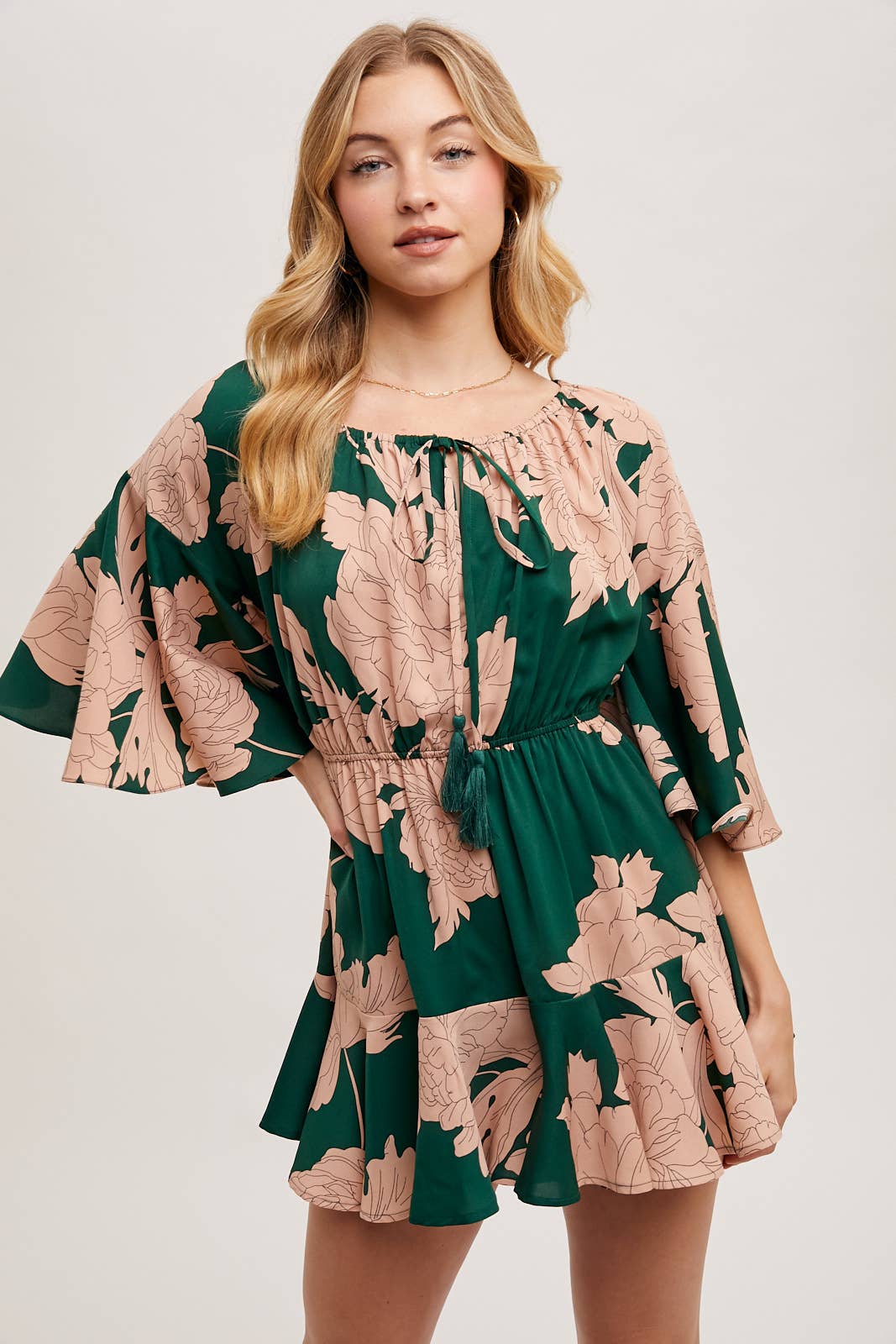Ivory Petal Romper