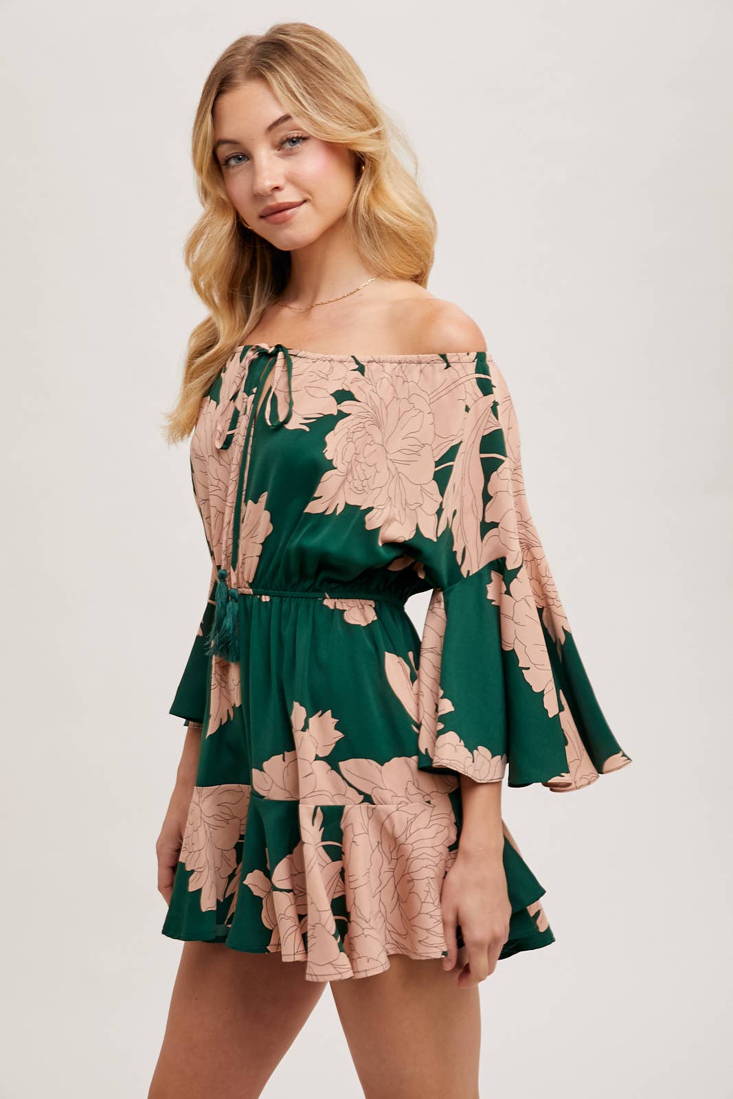 Ivory Petal Romper