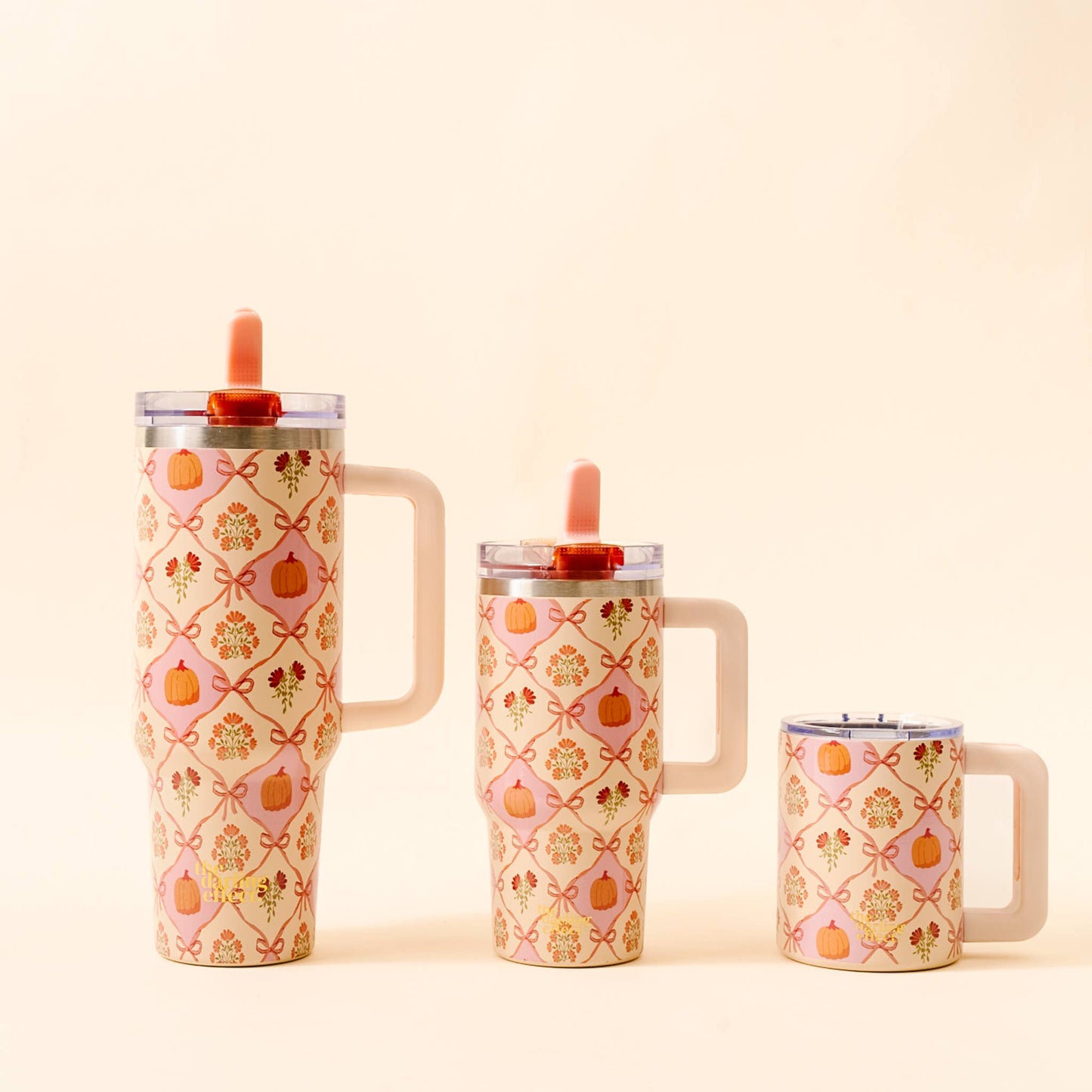 Patchwork Pumpkins 20oz Tumbler
