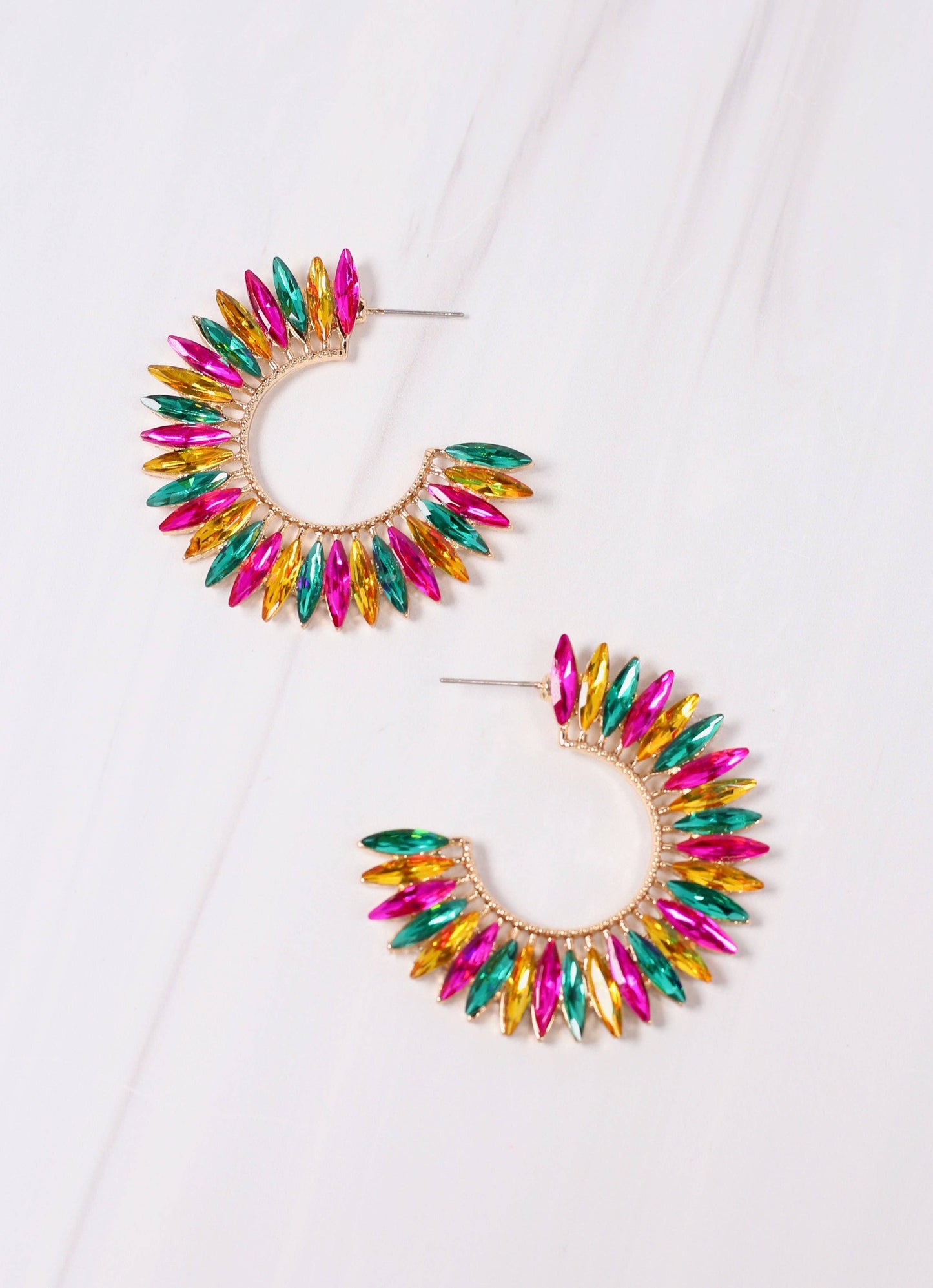 Mardi Hoop Earring