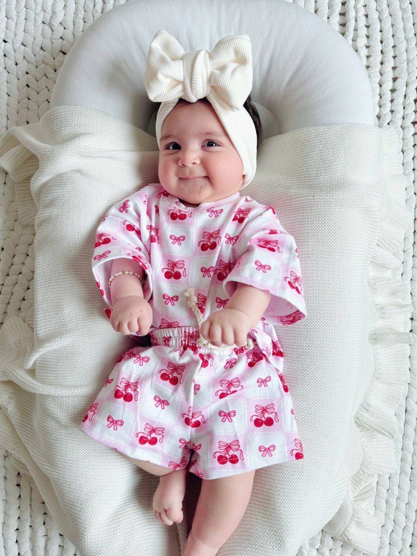 Checkered Cherry Set