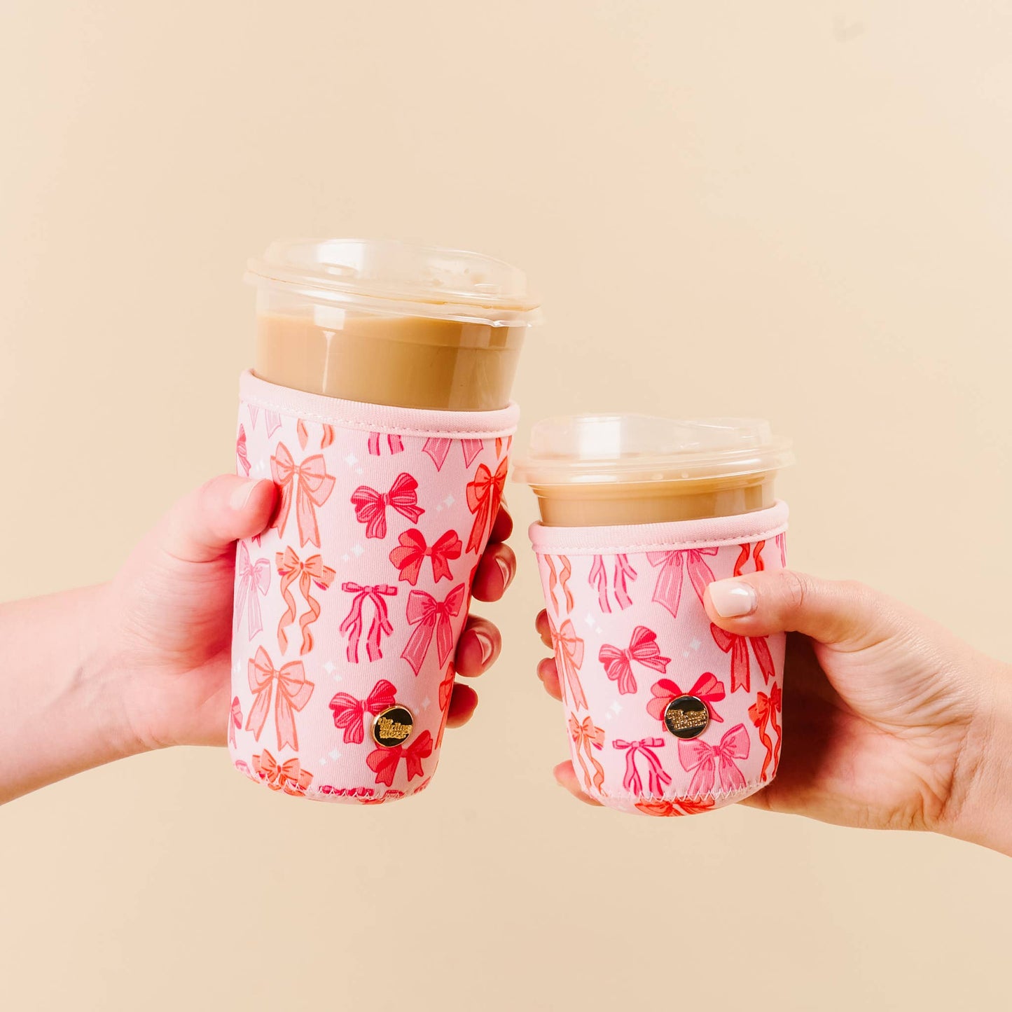 Blushing Bows Large Drink Sleeve