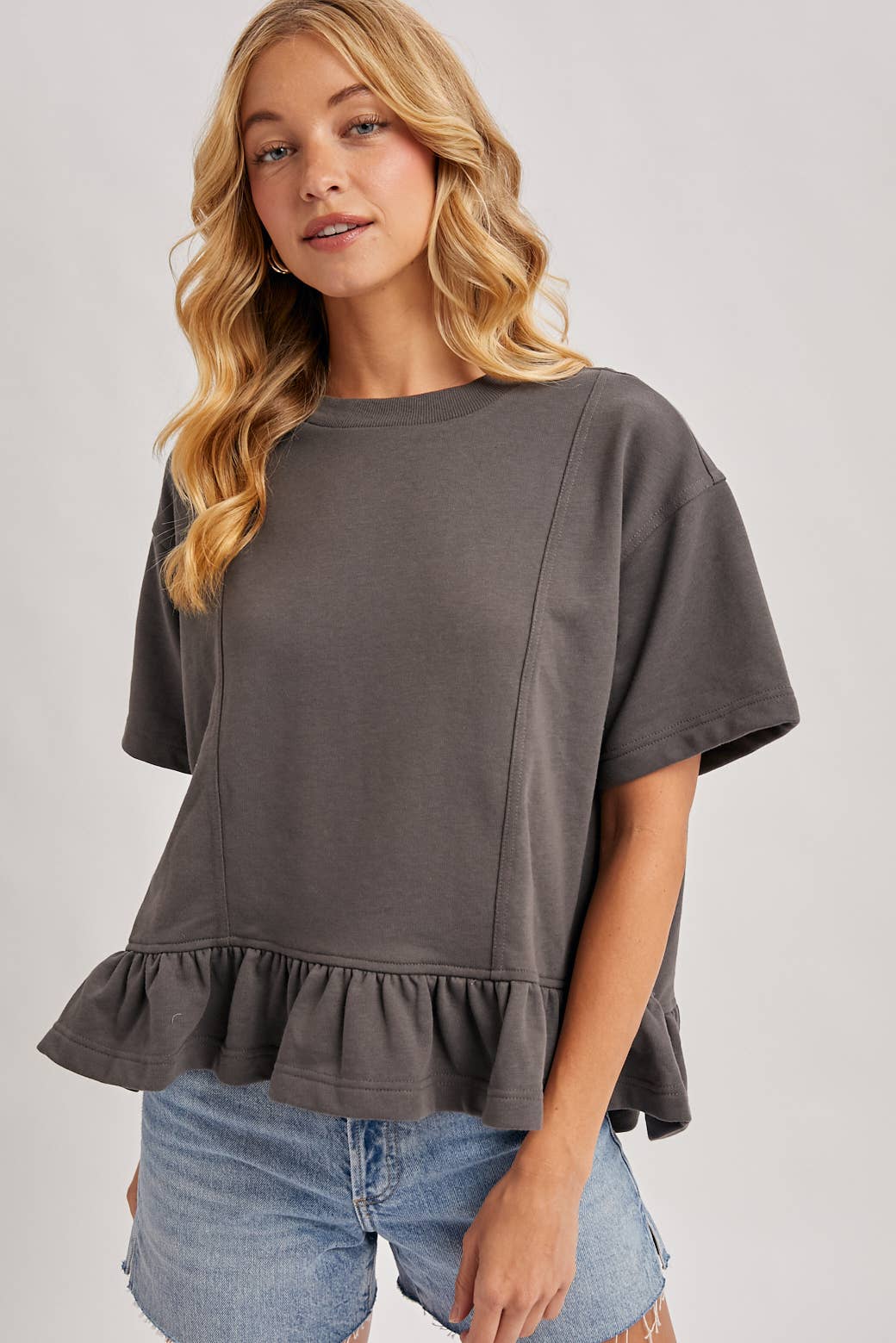 Peplum Chic Top
