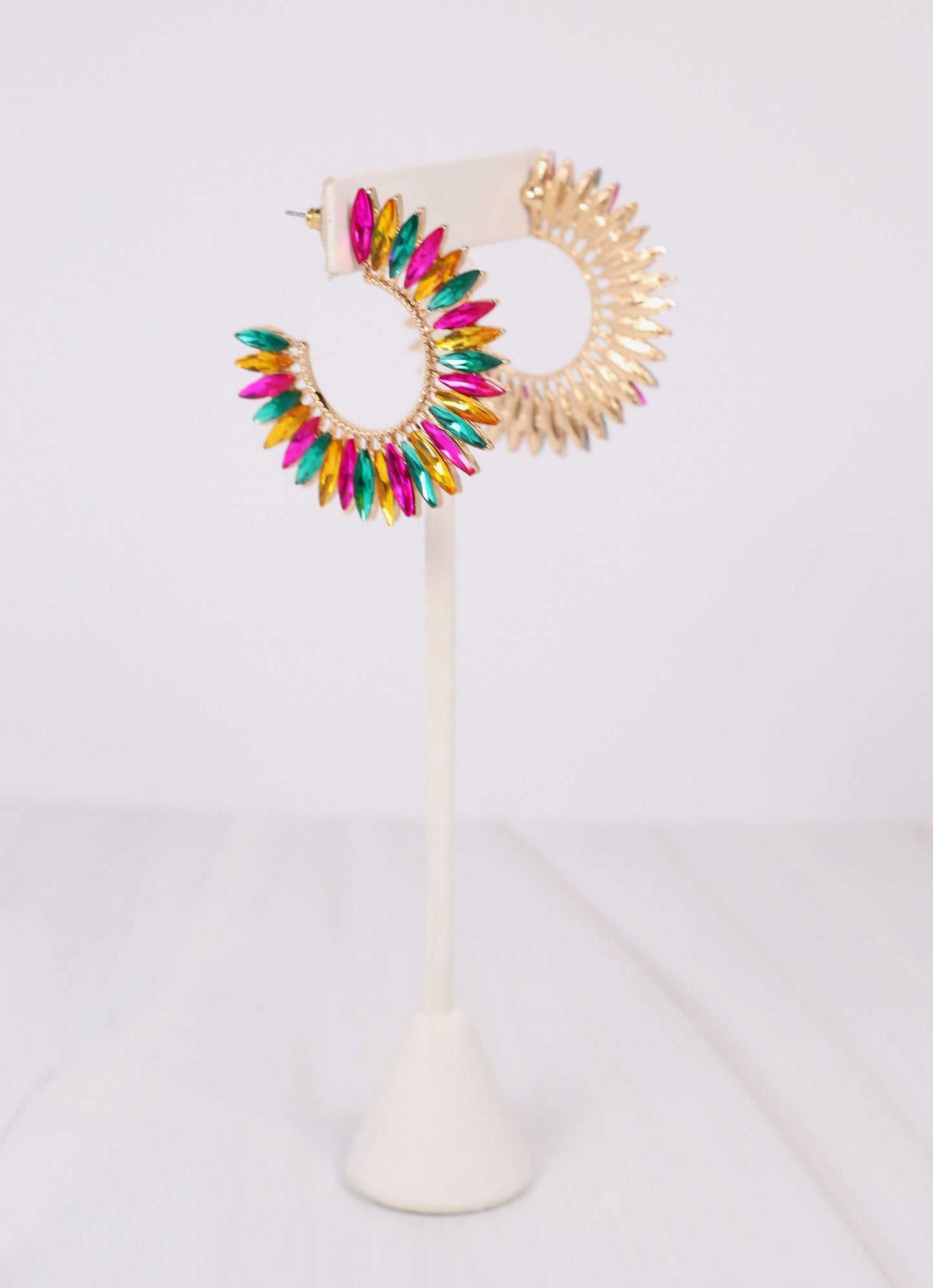 Mardi Hoop Earring