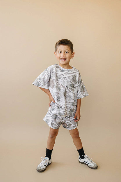 Kid’s Camo Short Set