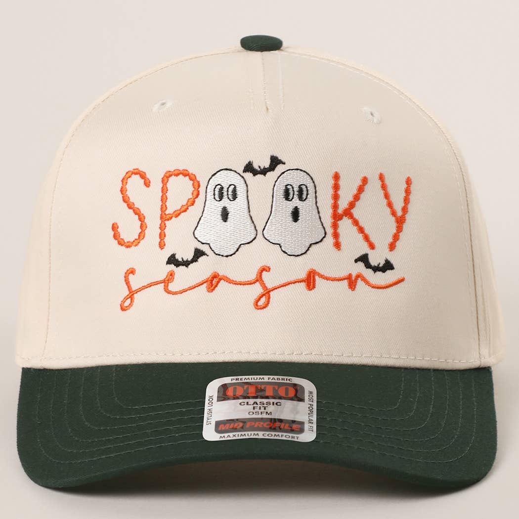 SPOOKY Season Embroidered Hat