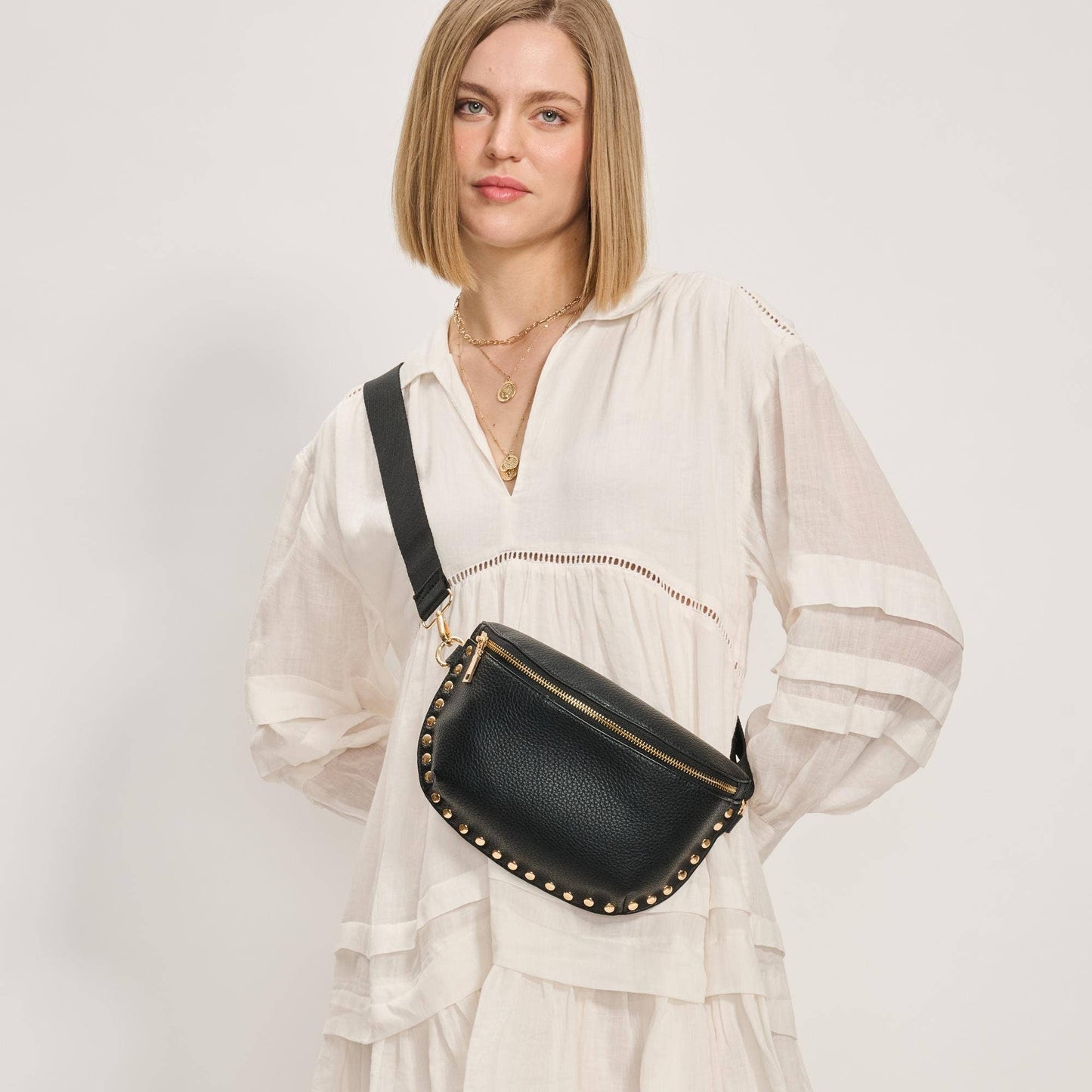 Gizelle Studded Belt Bag