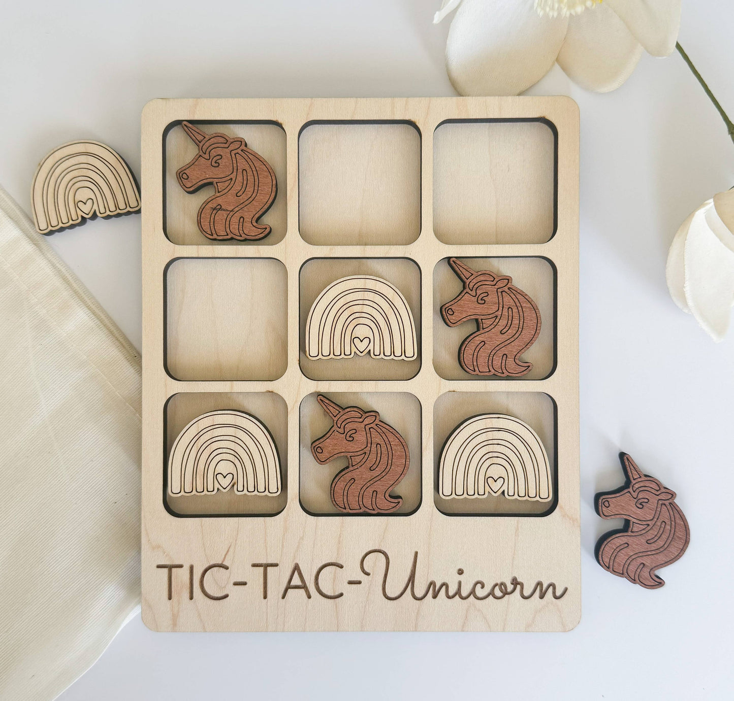 Unicorn Tic-Tac-Toe Game