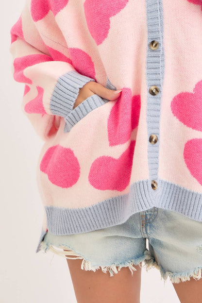 Heart On My Sleeve Cardigan
