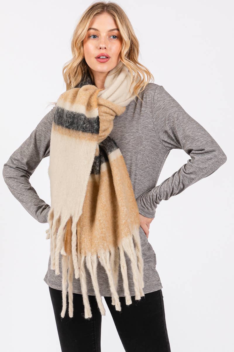 Scarf - Taupe