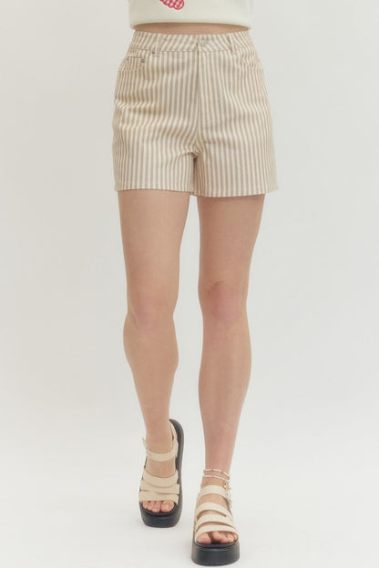 Summertime Striped Shorts
