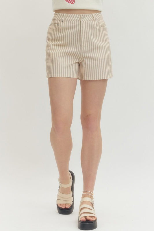 Summertime Striped Shorts