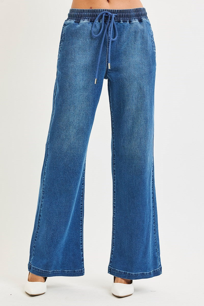 Melissa Mid Rise Pull On Pants