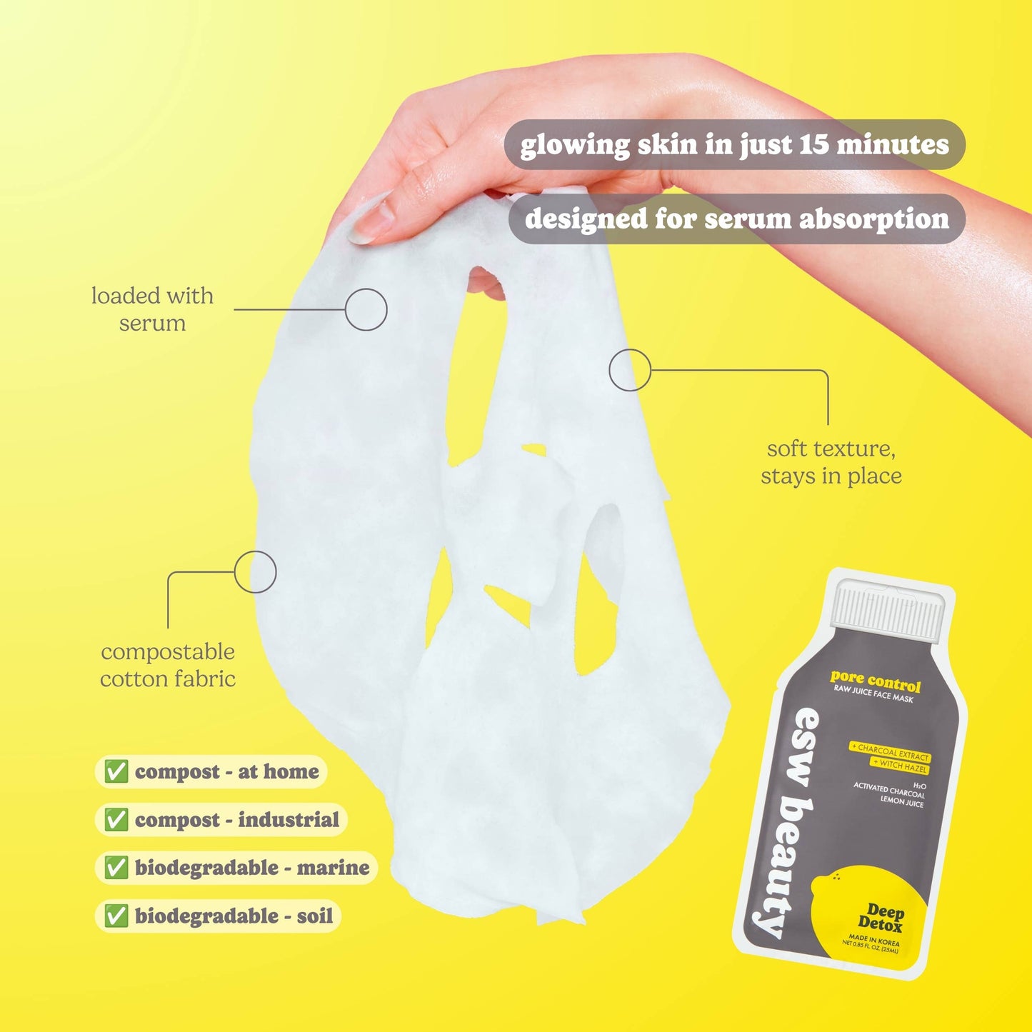 Deep Detox Sheet Mask