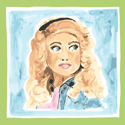 We Love Dolly Coasters Set of 4
