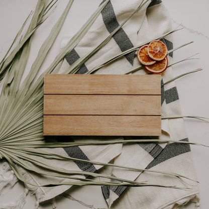 Natural Wood Tray - Handmade