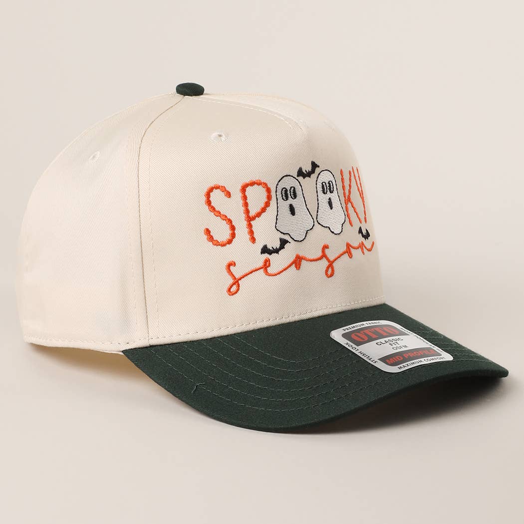 SPOOKY Season Embroidered Hat