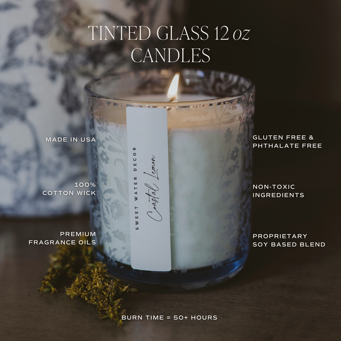 Salt and Sea 12 oz Soy Candle