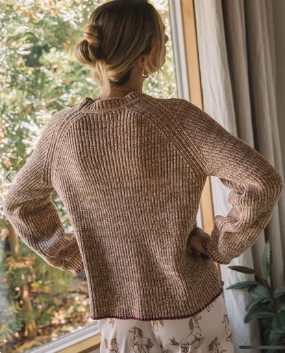 Caramel Dreams Chunky Sweater