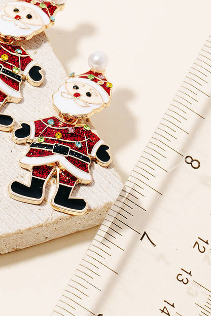 Christmas Santa Claus Earrings