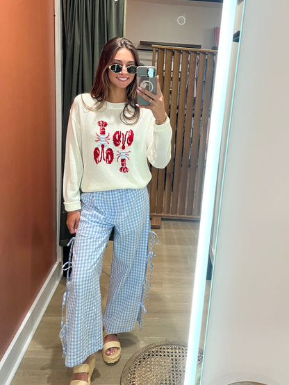 East Coast Lobster Sweater Top