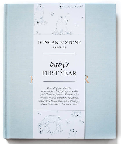 Baby's First Year Memory Book & Photo Album | Mother's Day