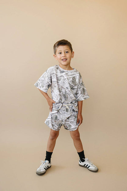 Kid’s Camo Short Set