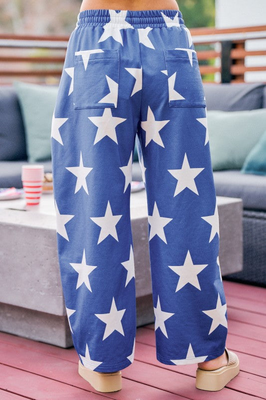 Star French Terry Barrel Sweats