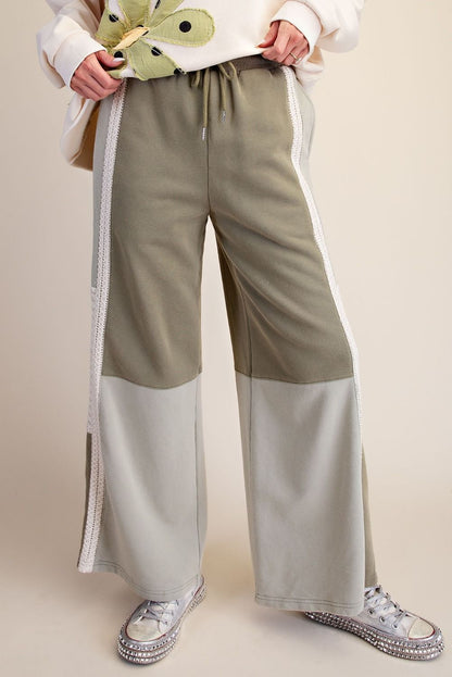 Crochet Terry Knit Pants