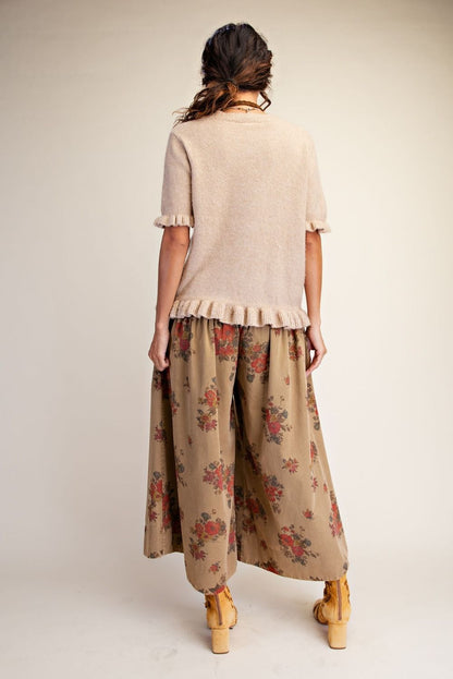 Latte Knitted Sweater