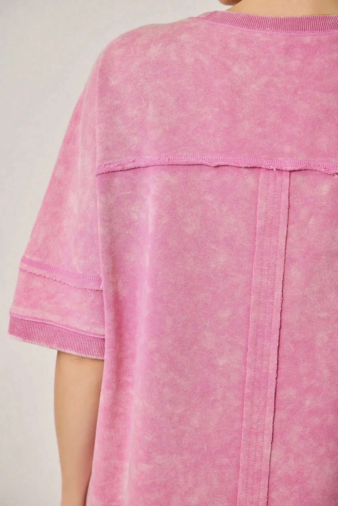 Washed Terry Dress
