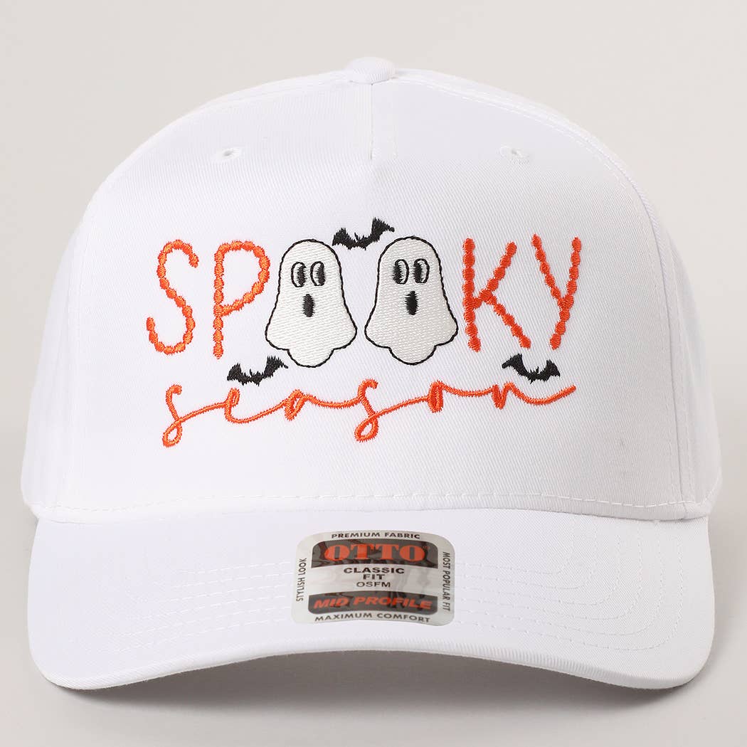 SPOOKY Season Embroidered Hat