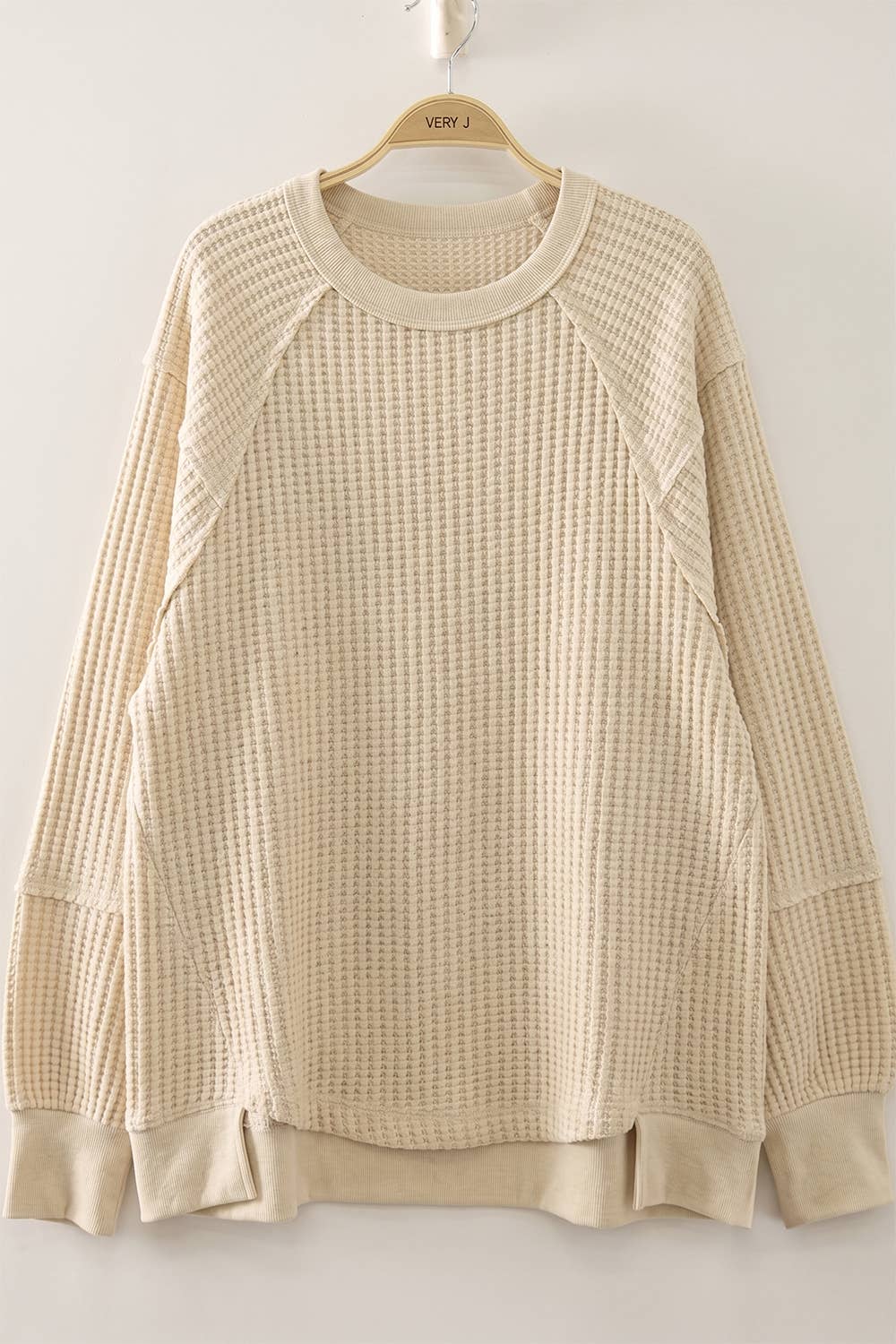 Waffle Pullover