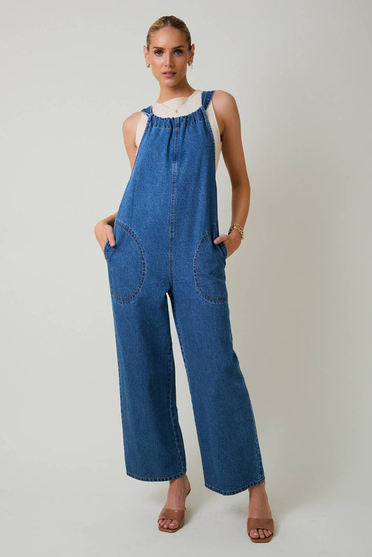 Indigo Denim Jumpsuit