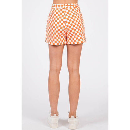 Game Day Checkered Skort