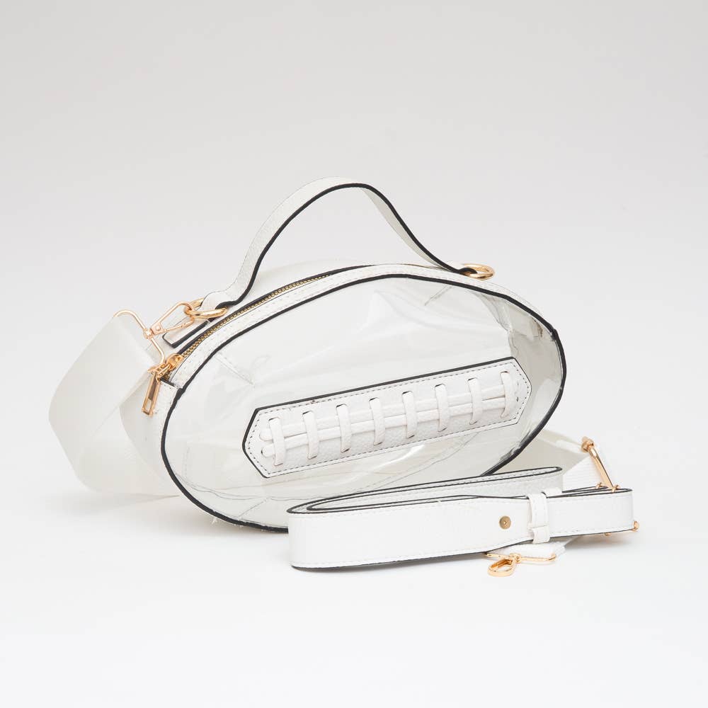 Game Day Football Clear Bag