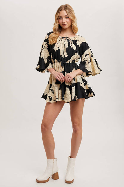 Ivory Petal Romper