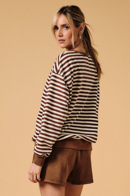 Crew Neck French Terry Sweatshirt