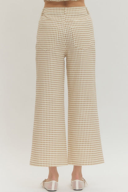 Summertime Gingham Pants