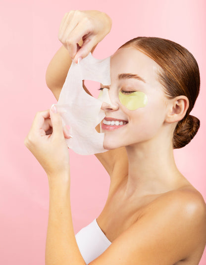 Strawberry Matcha Latte Eye Patches