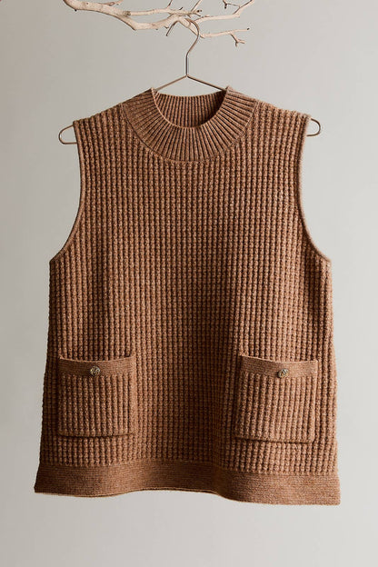 Stay Elevated Mock Neck Vest