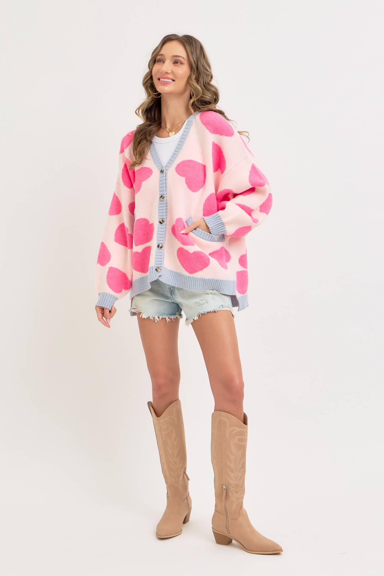 Heart On My Sleeve Cardigan