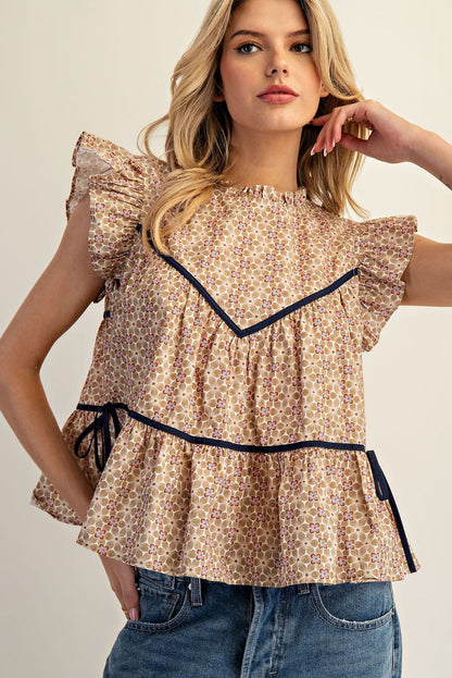 Meadow Muse Ruffle Top