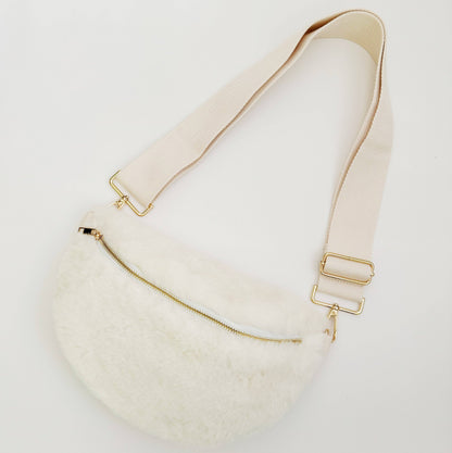 Butter Soft Furry Sling Bag