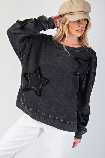 Star Patch Thermal Top