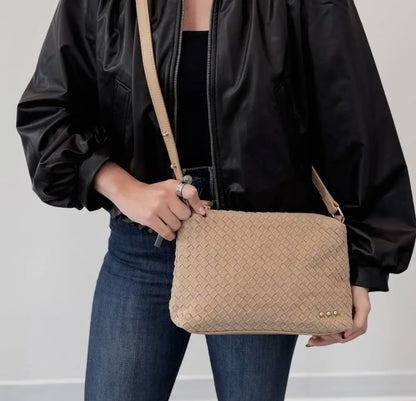 Harper Hobo Suede Shoulder Bag