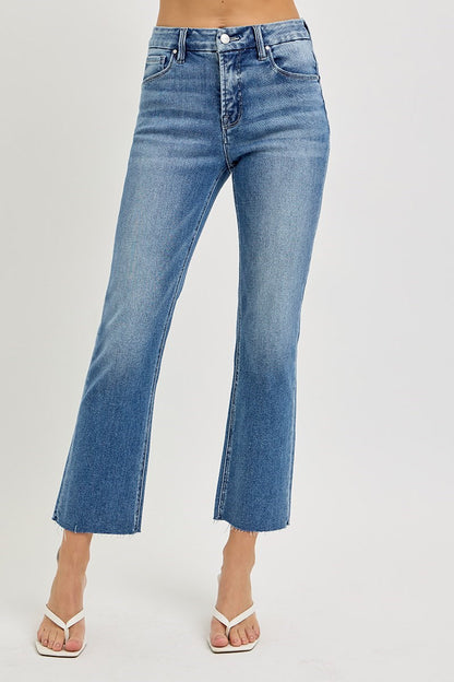 Kara Cropped Ankle Denim - Risen