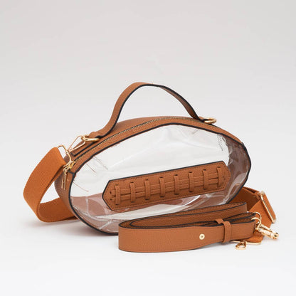 Game Day Football Clear Bag